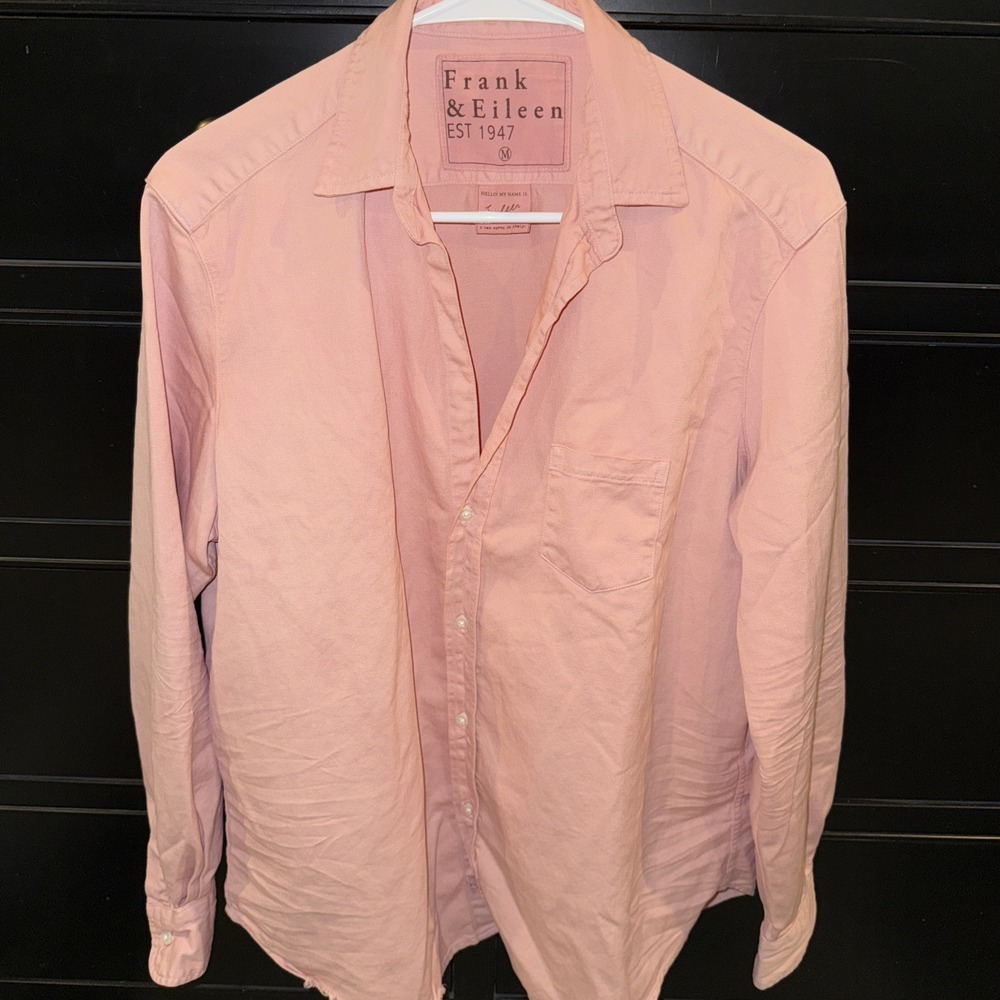 Frank & Eileen Pink Button-Down Shirt